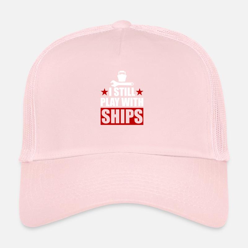 Lustiges Schiffsmechaniker Shirt & Geschenkidee Trucker Cap