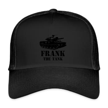 Frank The Tank - Trucker Cap - black/black - Front