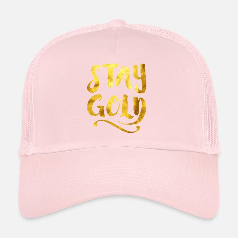 Bleib Gold Trucker Cap