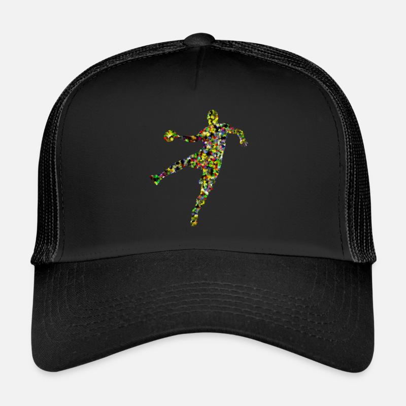 handball coloré Casquette trucker 