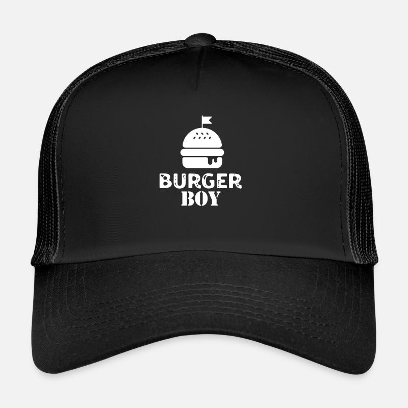 Burger Boy T-Shirt & Gift Trucker Cap