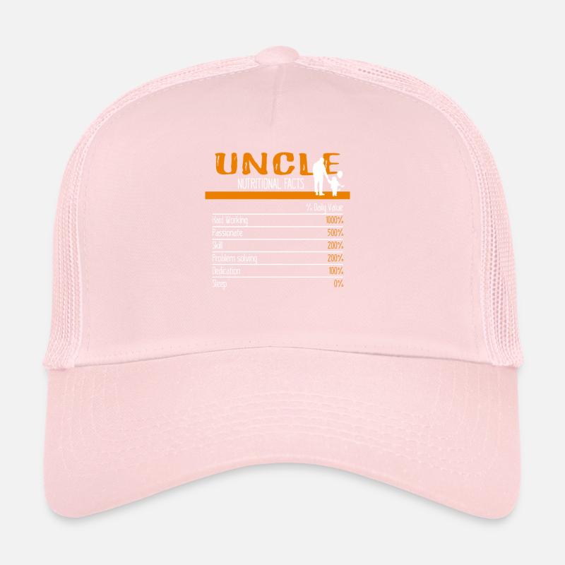 Ingrédients Oncle Casquette trucker 