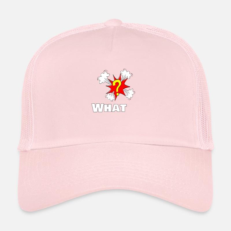 What question mark cool gift Trucker Cap