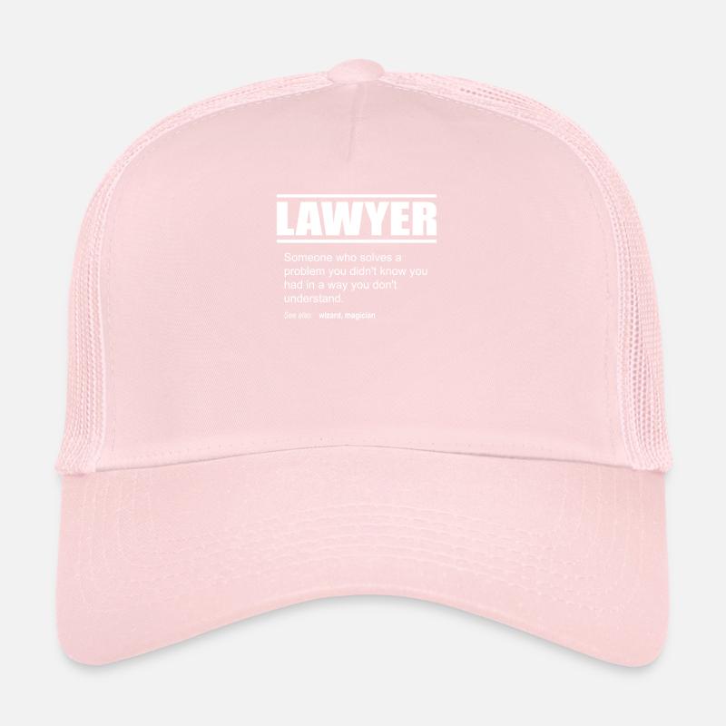 Funny Description Tea Lawyer Edition Trucker Cap