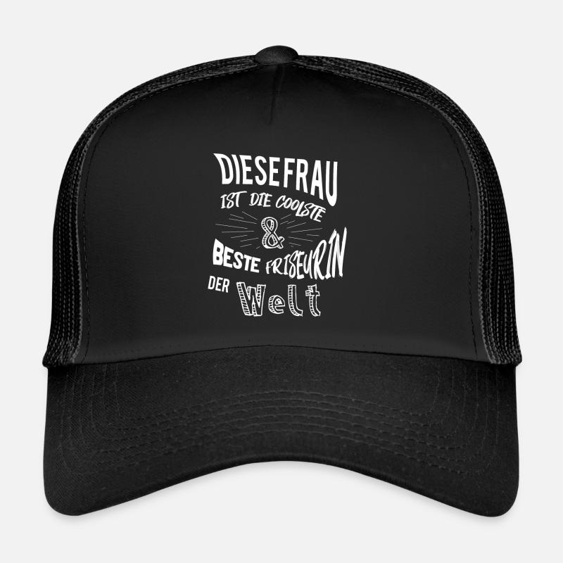 Coiffeuse Casquette trucker 