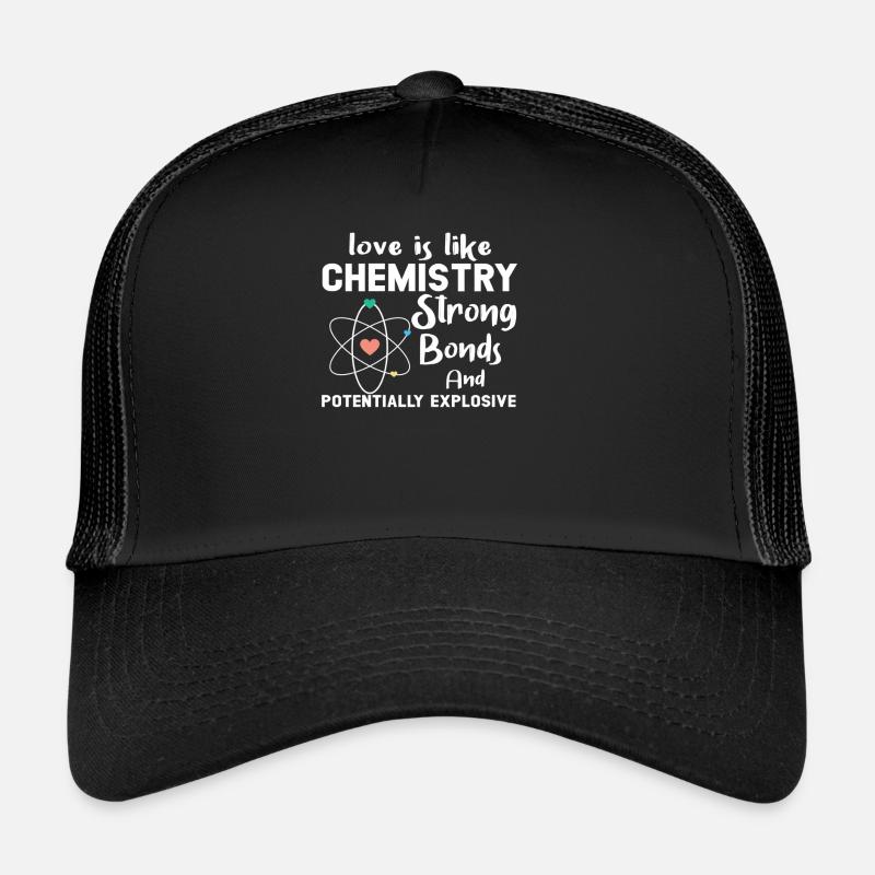Chemistry - Trucker Cap - Schwarz/Schwarz