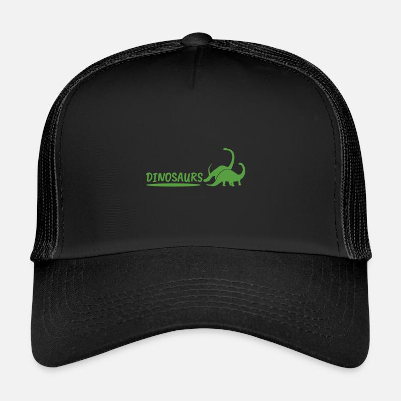 Dinosaurs in green Trucker Cap