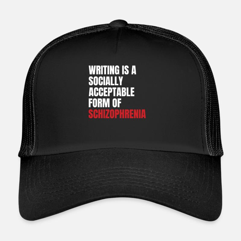 Schizophrenie Awareness TShirt Design Schreiben Trucker Cap