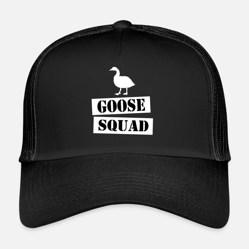 join the goose squad Trucker Cap