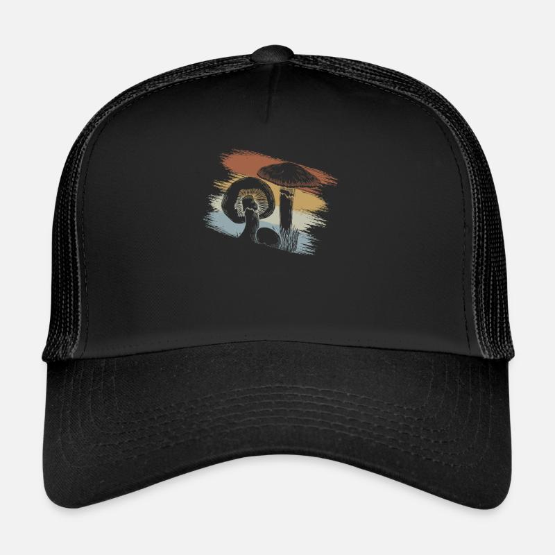 Fungi - Trucker Cap - black/black