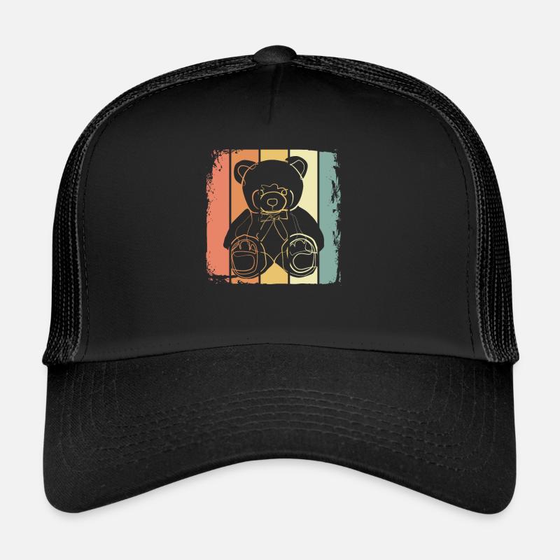 Kuscheltier Teddybär Trucker Cap