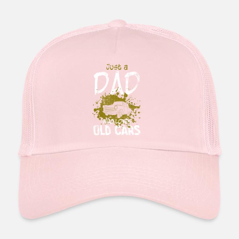 Oldtimer Auto Papa Trucker Cap