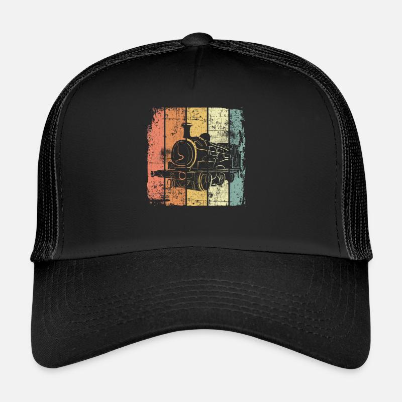 Chemin de fer rétro Casquette trucker 