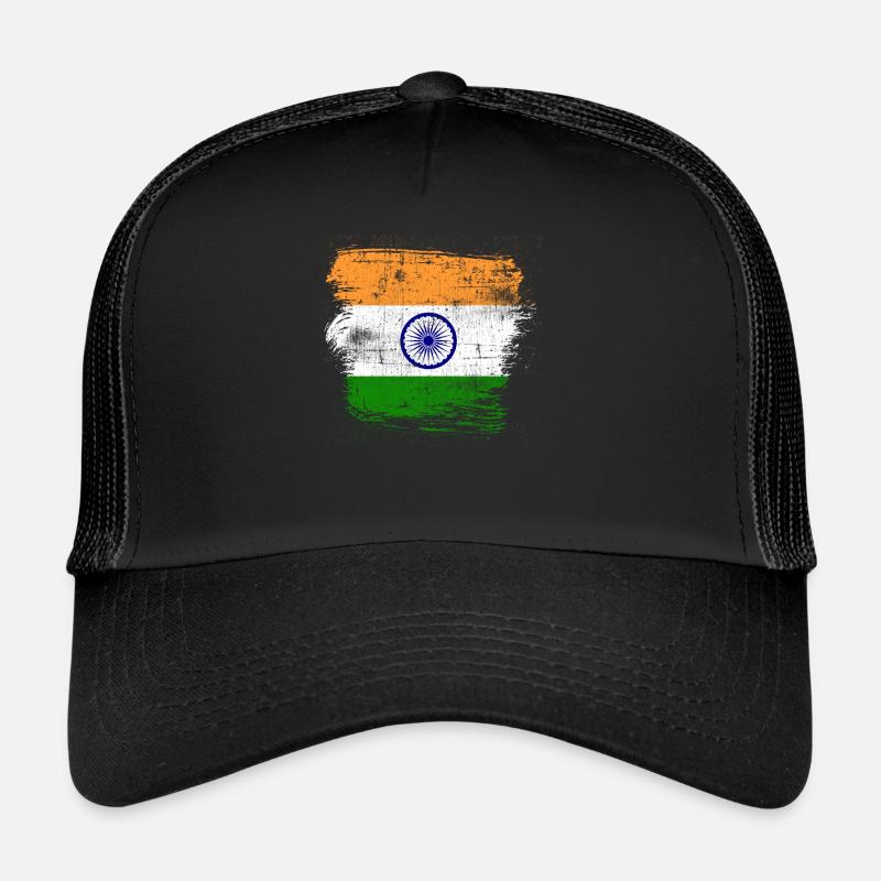 India - Trucker Cap - black/black