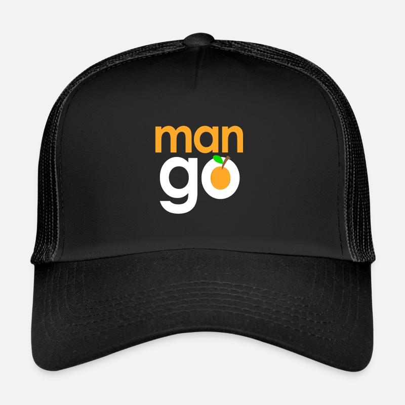 Man go Mango fruit Trucker Cap