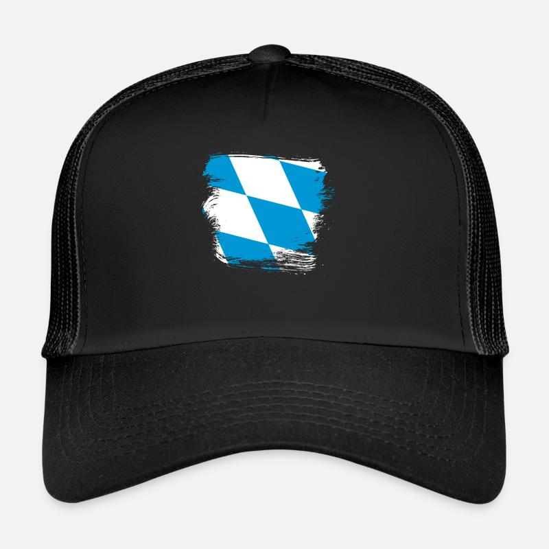 Bayern - Trucker Cap - Schwarz/Schwarz
