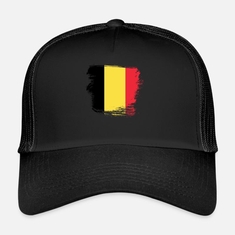 Belgique Drapeau Casquette trucker 