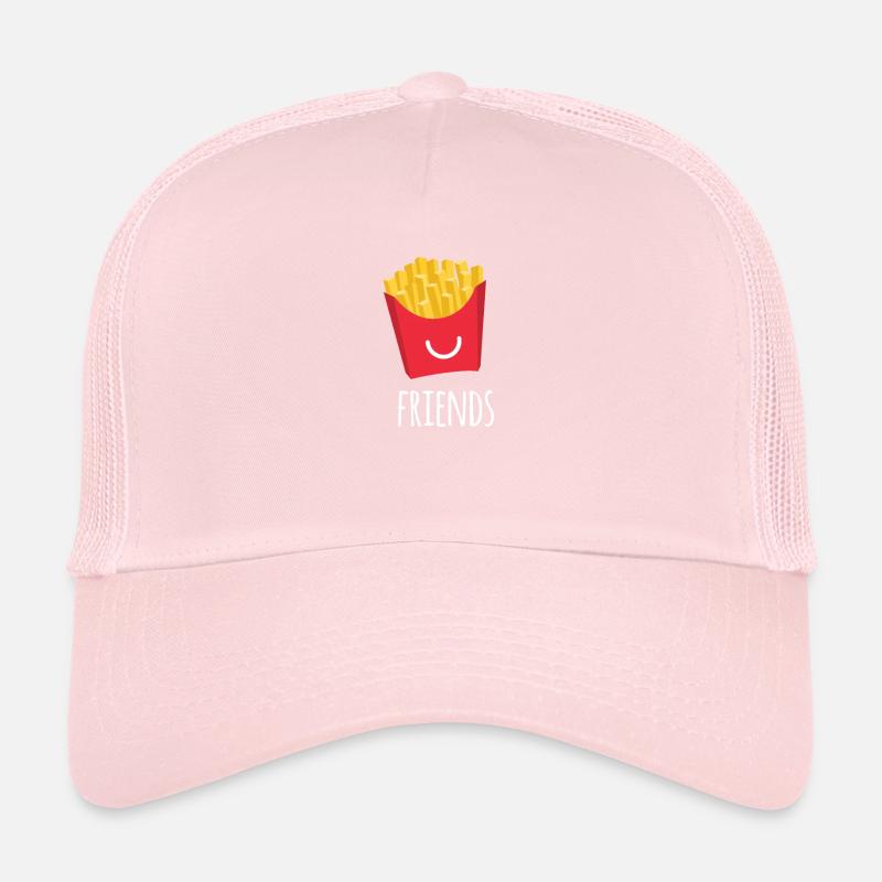 Frites pommes de terre cadeau de restauration rapide de ketchup Casquette trucker 