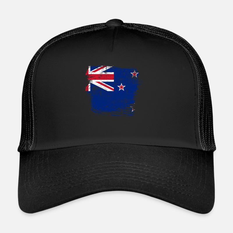 Nouvelle-Zélande drapeau Casquette trucker 