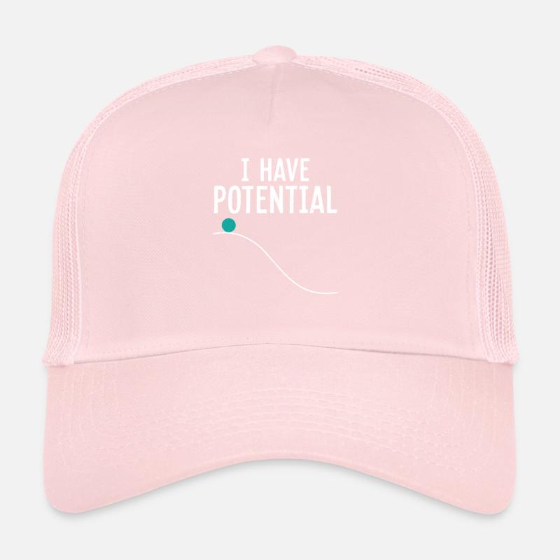 Physik Physiker Potential Lehrer Lustiges Geschenk Trucker Cap