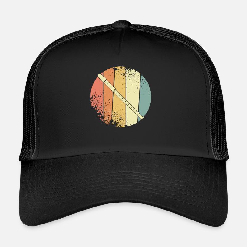 Recorder Flute Trucker Cap