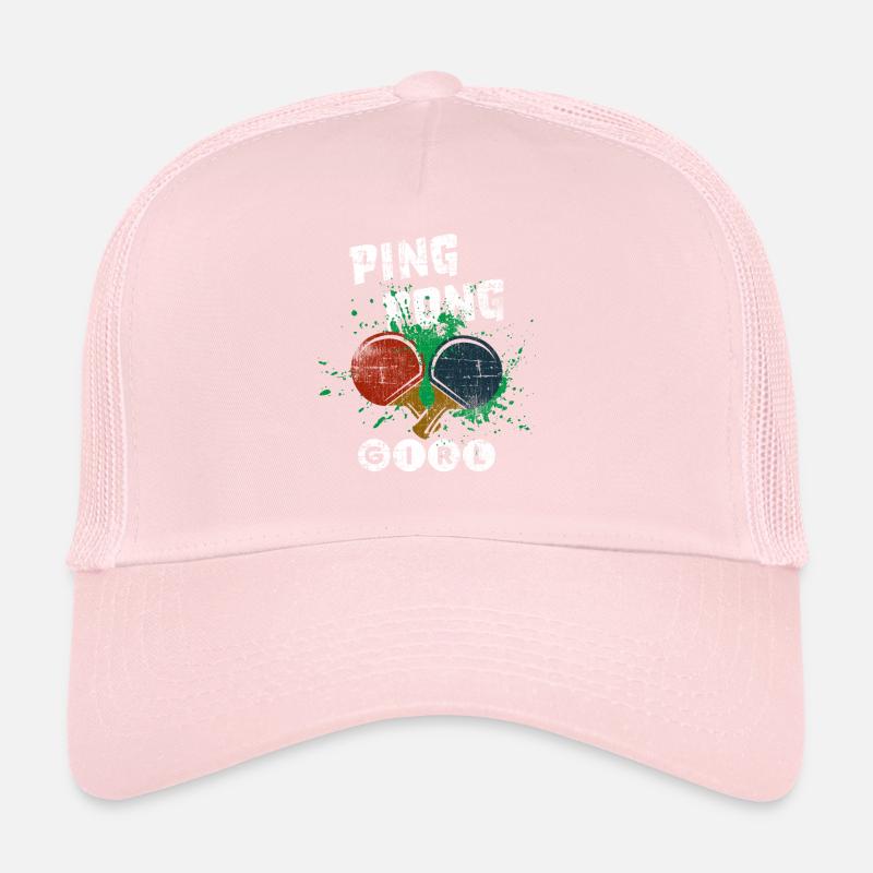 Ping-pong fille Casquette trucker 