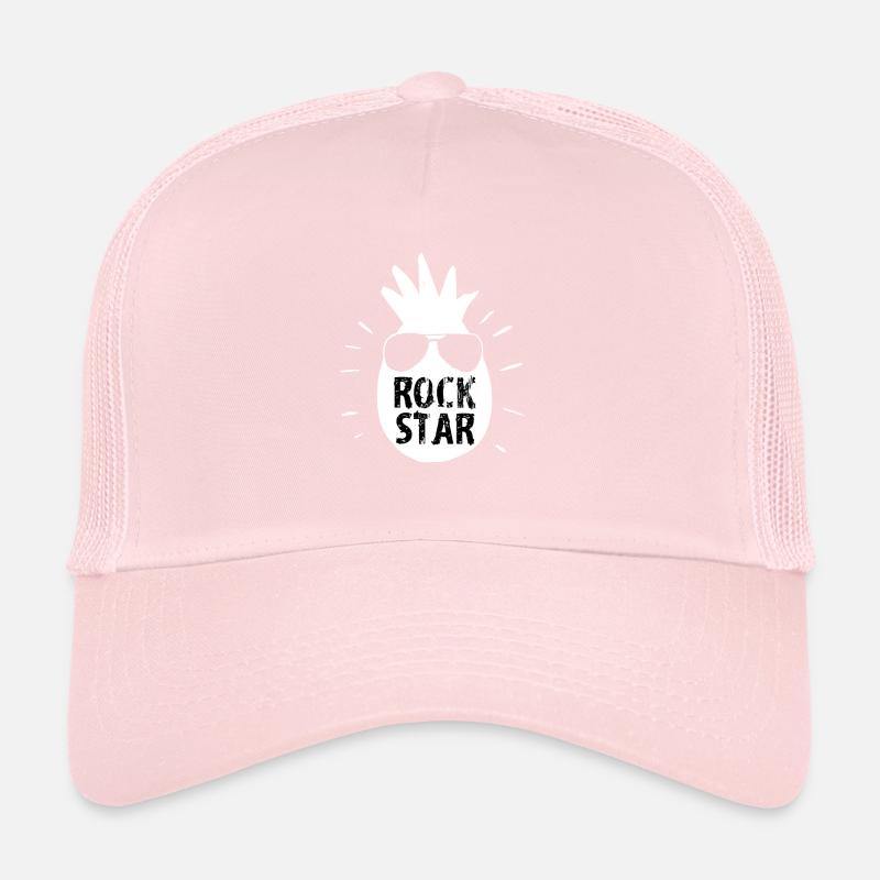 Rock Star Ananas Casquette trucker 