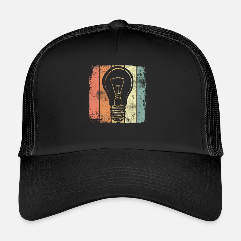Geek - Casquette trucker  - noir/noir