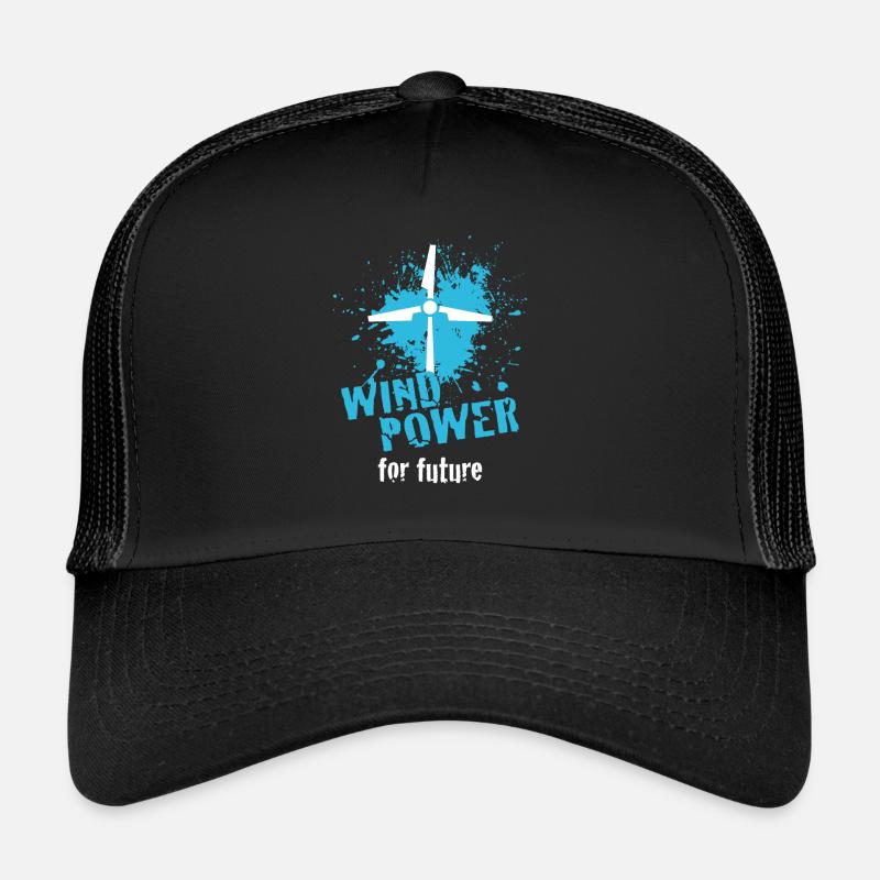 Wind power Trucker Cap