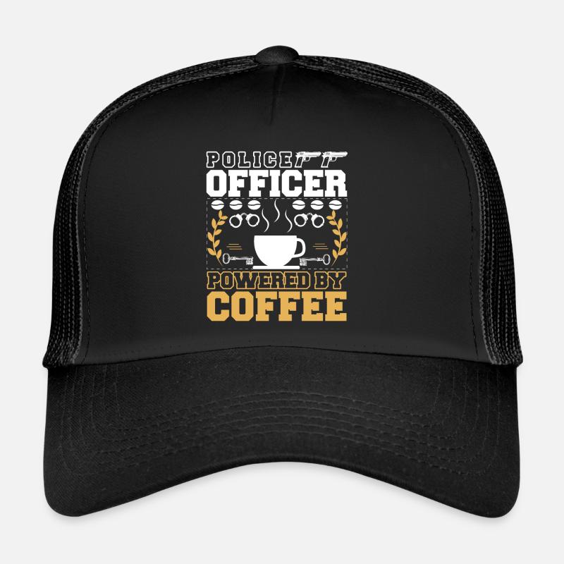 Policier policier chargé de l’application de la loi Casquette trucker 
