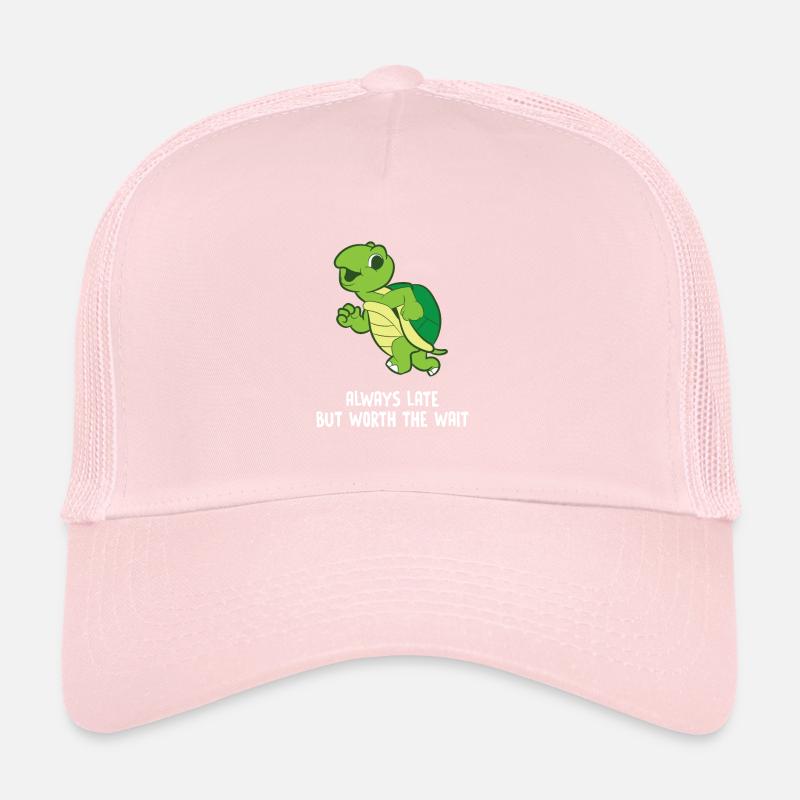 Turtle - Always late but worth the wait Trucker Cap