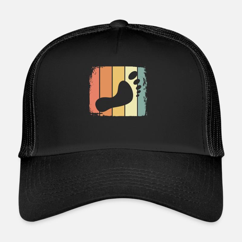 Foot retro Trucker Cap