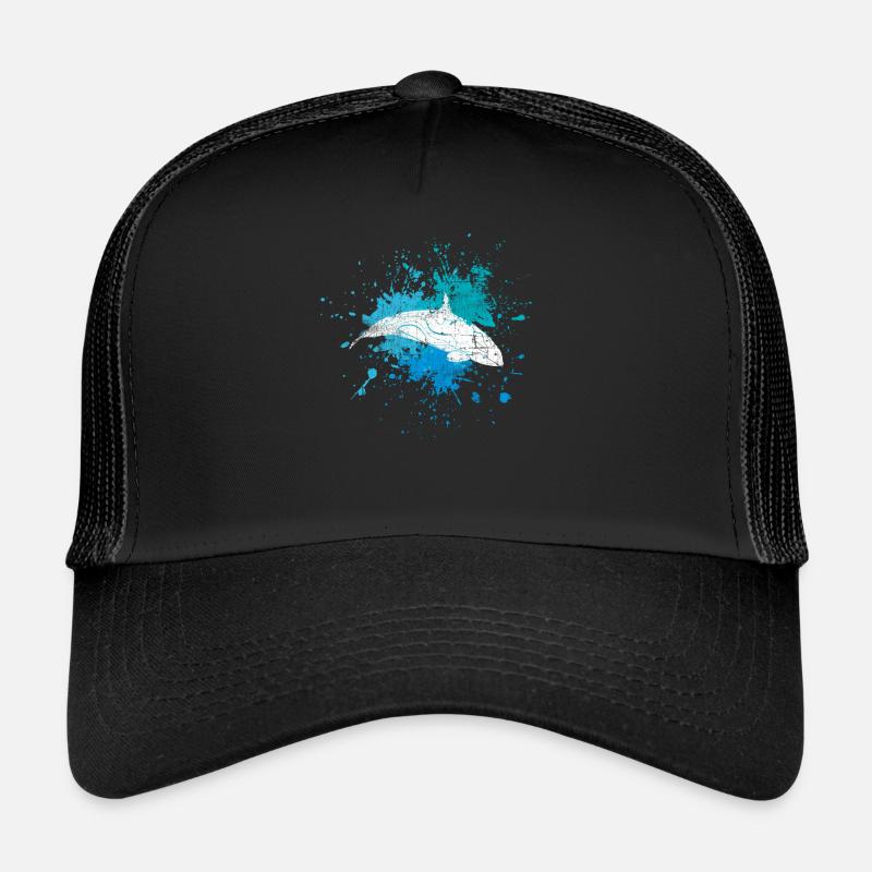 Orca - Casquette trucker  - noir/noir