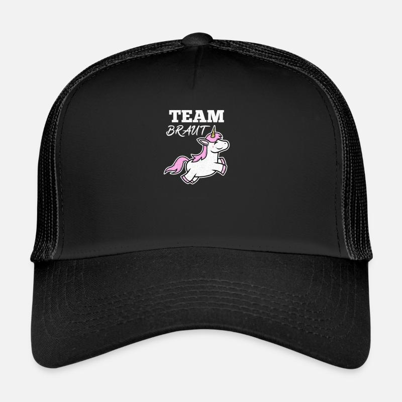 Einhorn Junggesellenabschieb Braut Party Trucker Cap