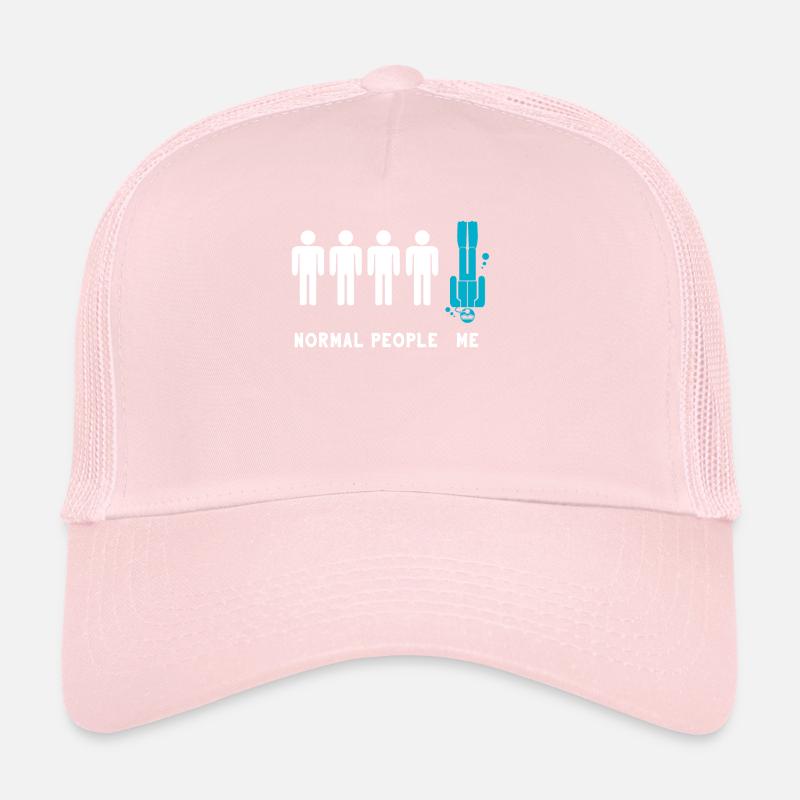 Diving scuba ocean snorkeling diver gift Trucker Cap