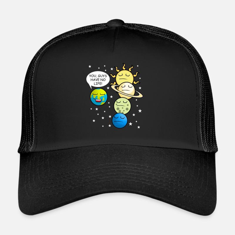 Astronomie spatiale Système solaire Planet Gift Casquette trucker 
