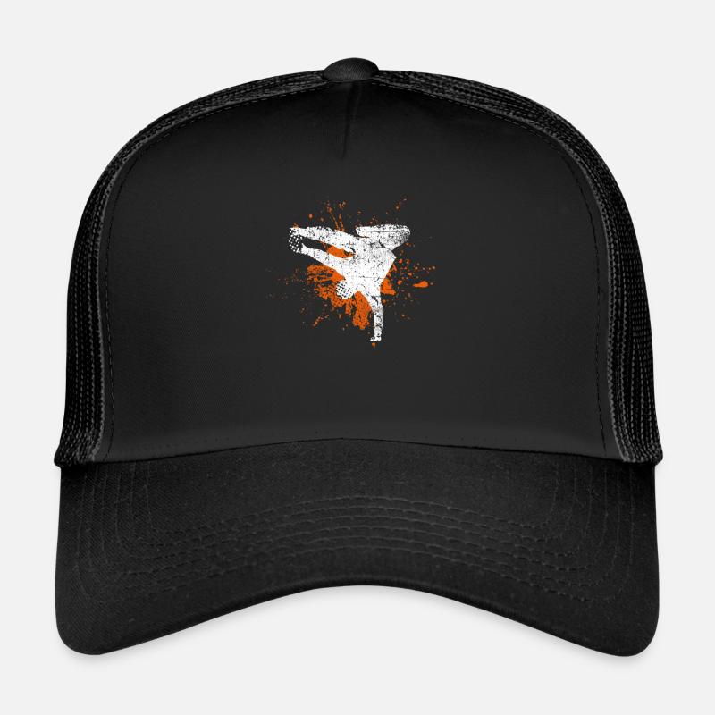 Breakdancer - Trucker Cap - Schwarz/Schwarz