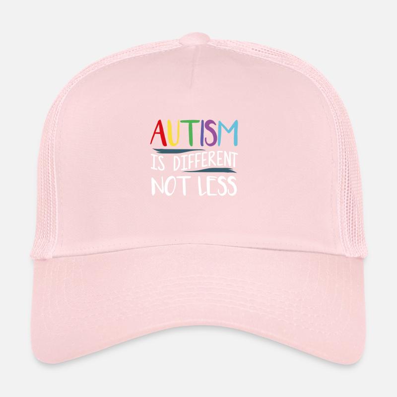 L’autisme, c’est différent. Pas moins. Casquette trucker 