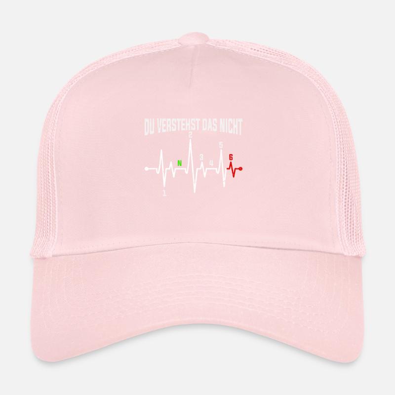 Du verstehst das nicht - Motorrad Herzschlag -Puls Trucker Cap