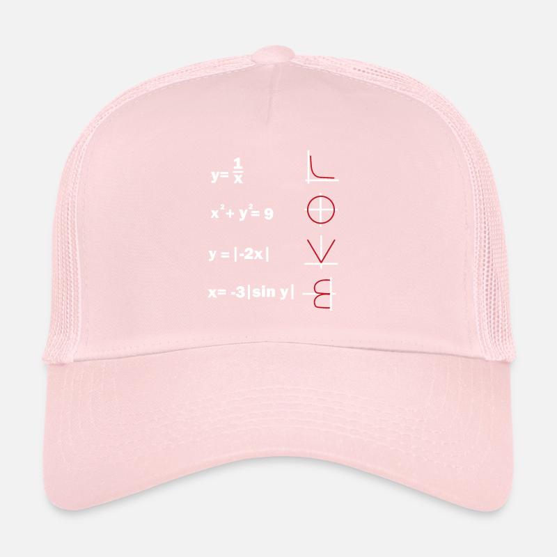 math humor love math teacher mathematics prof. Trucker Cap