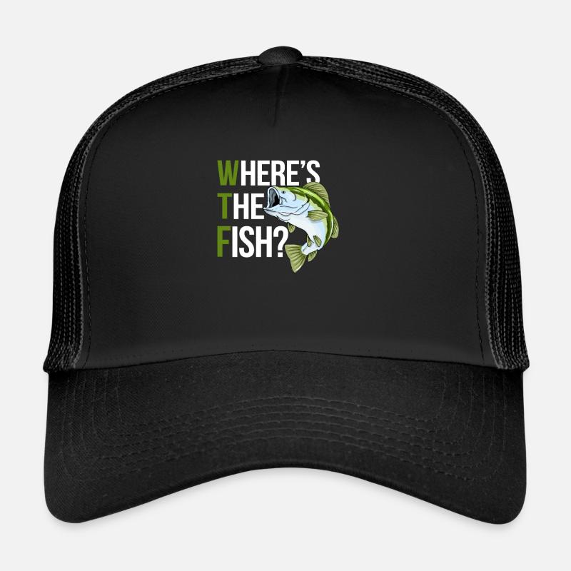 Wheres The Fish Trucker Cap