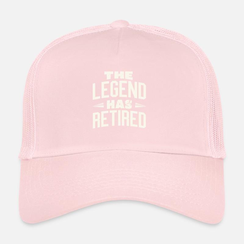 La légende est à la retraite Casquette trucker 