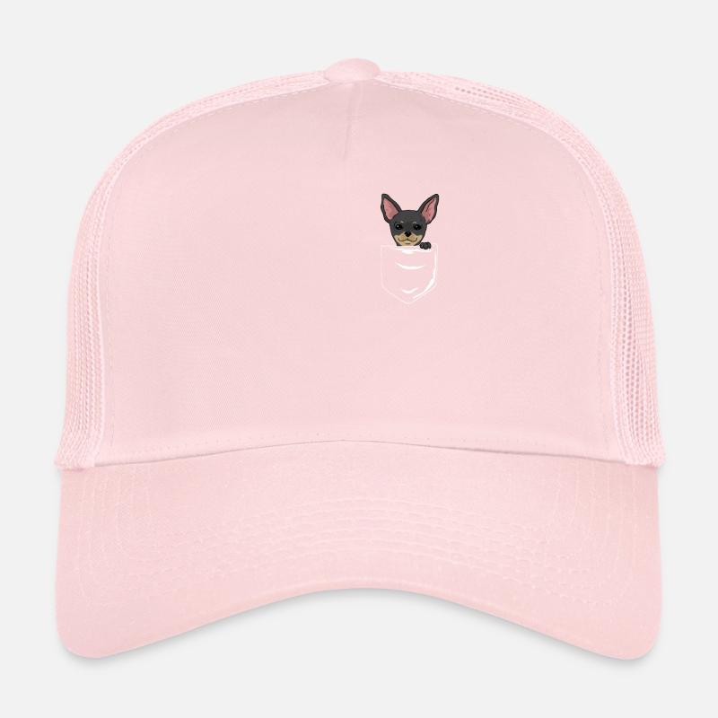 Chihuahua in Brusttasche Trucker Cap