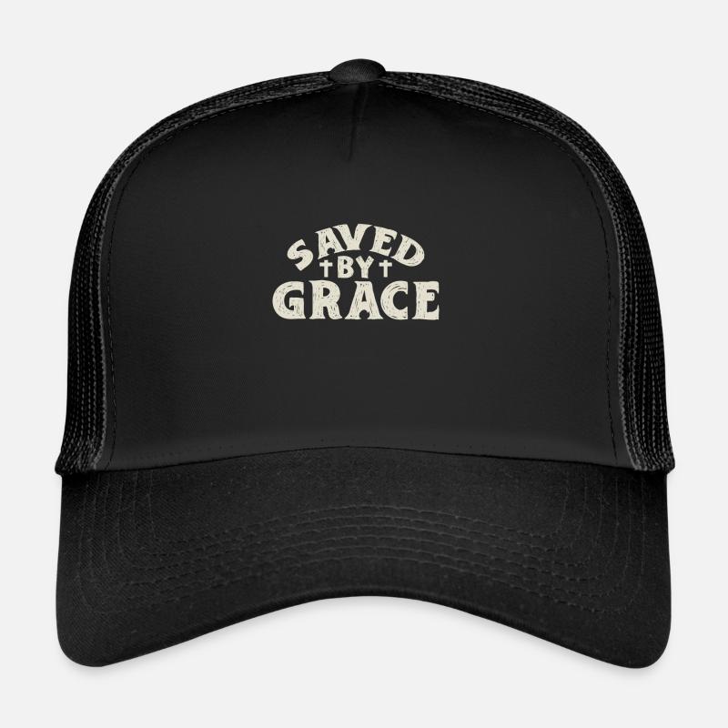 Dieu - Casquette trucker  - noir/noir