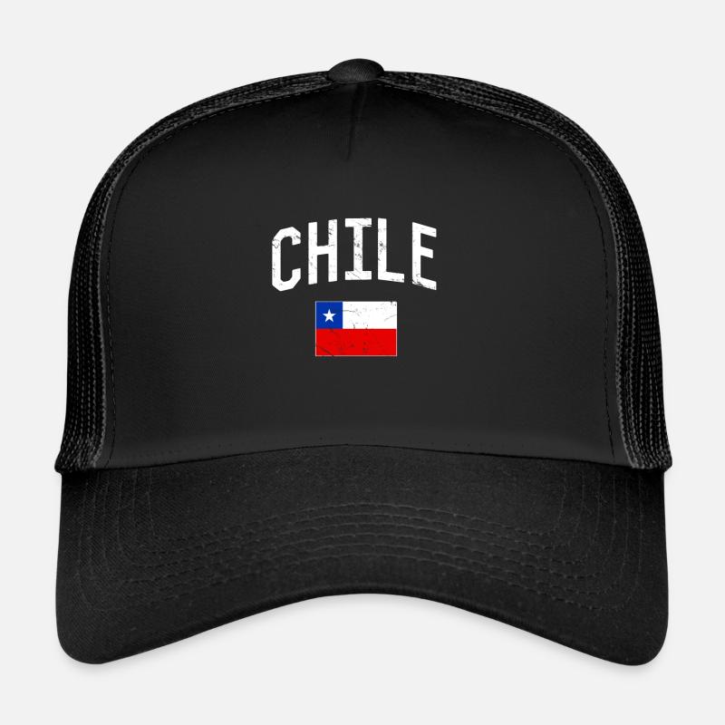Chile Flag Trucker Cap