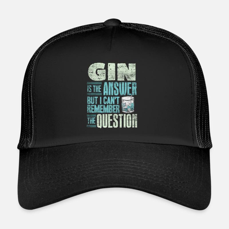 gin Casquette trucker 