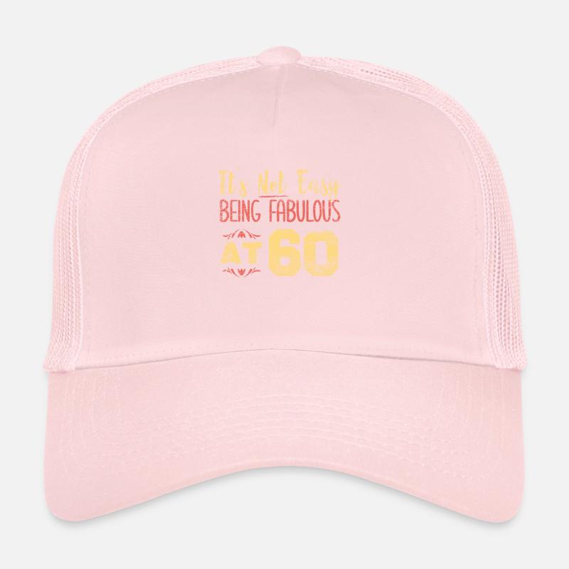 60th birthday Trucker Cap