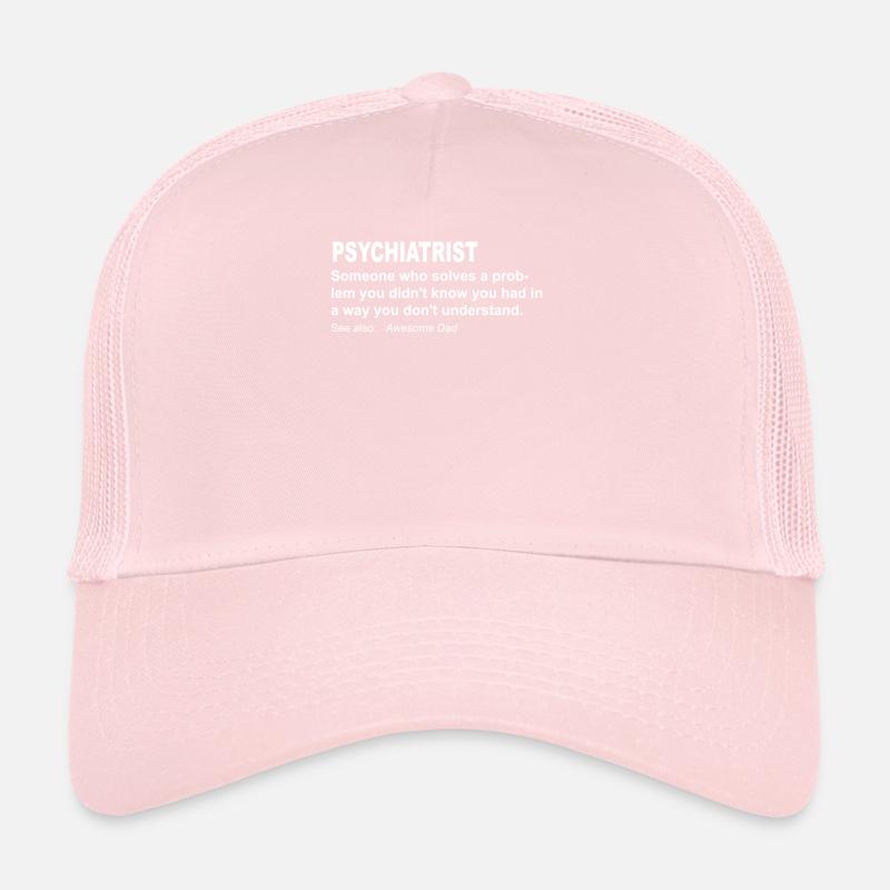 Tshirt le plus drôle de psychiatre Casquette trucker 