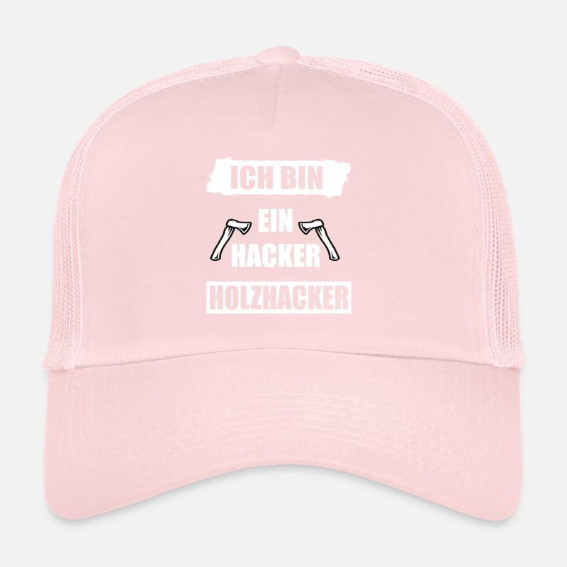 Ich bin ein Holzhacker Trucker Cap