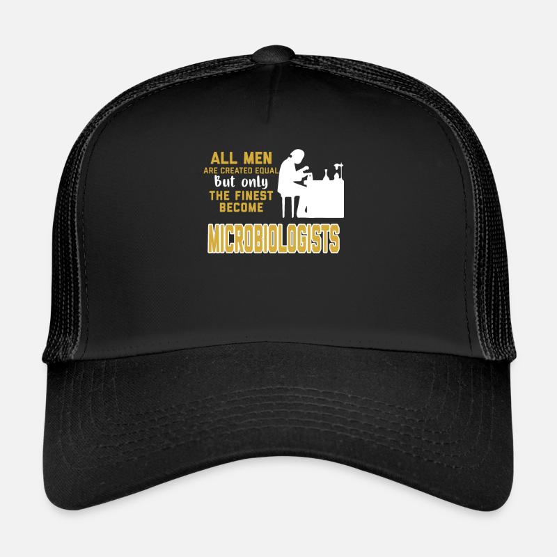 Funny Microbiologist Tee Trucker Cap